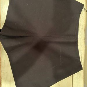 Carven High Waisted Black Shorts